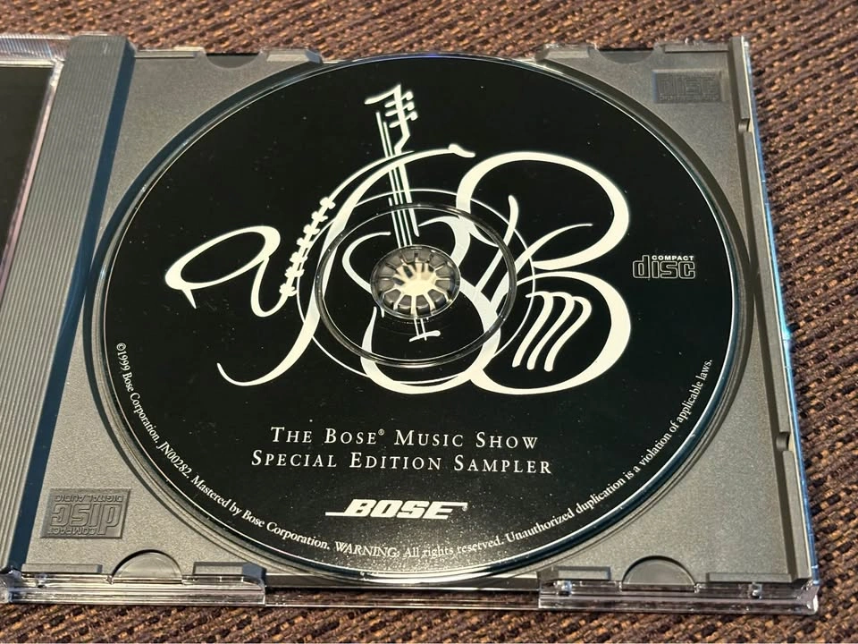 BOSE The Bose Music Show Special Edition Sampler CD (1999) - photo 3