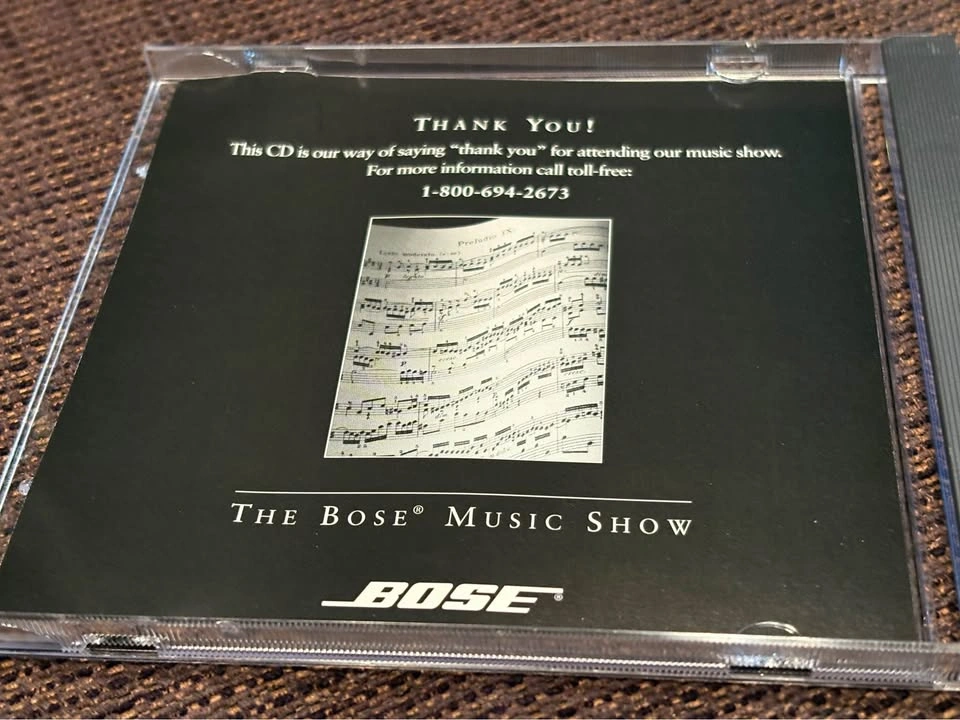 BOSE The Bose Music Show Special Edition Sampler CD (1999) - photo 4
