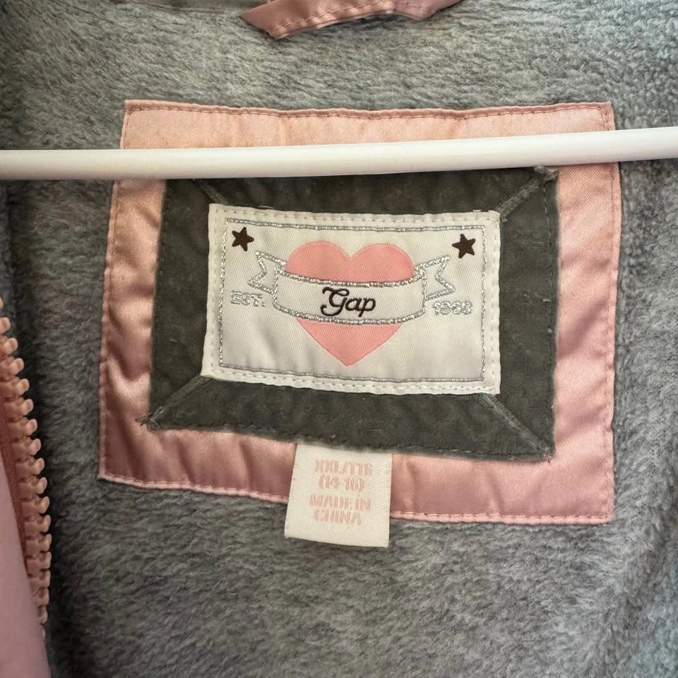 Kids’ GAP puffer jacket - Pink - Size XXL (14-16) - photo 2
