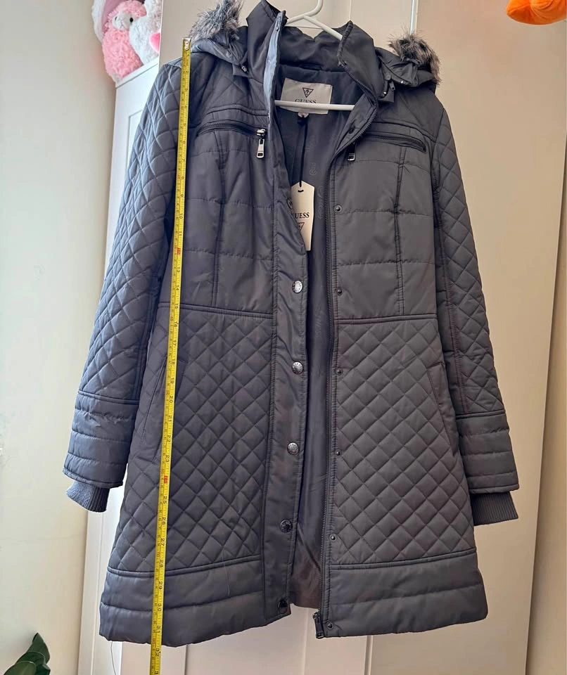 Guess parka jacket - Size M - Dark grey - BNWT