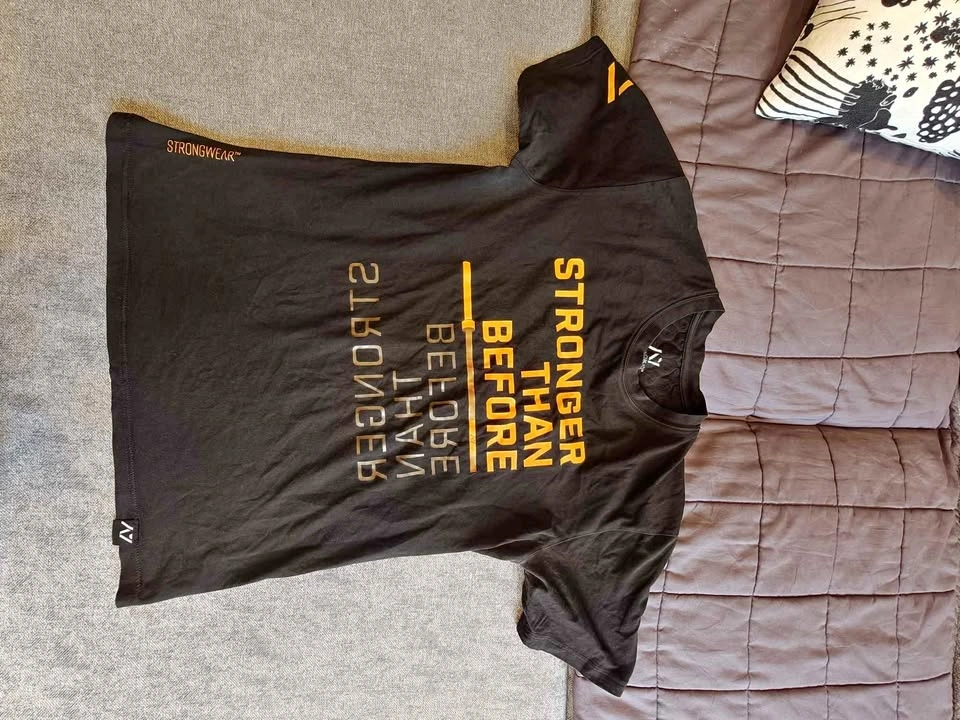 A7 Bar Grip Stronger Than Before T-Shirt - Size Medium