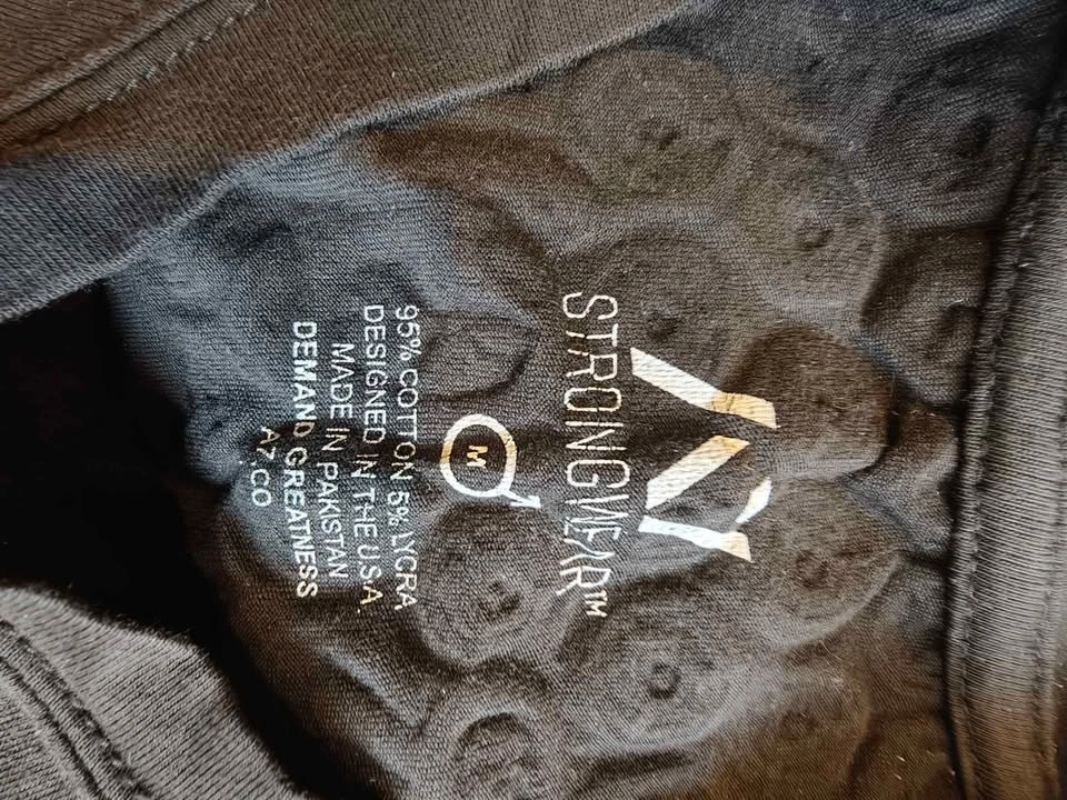 A7 Bar Grip Stronger Than Before T-Shirt - Size Medium - photo 2