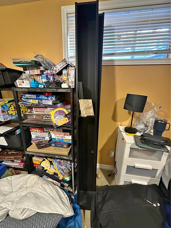CD/DVD shelves