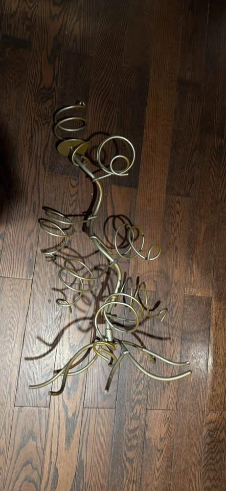 Spiral Metal Wine Rack - photo 4