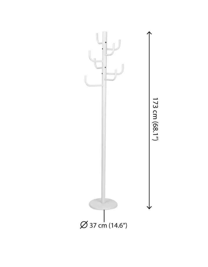 GEELONG White Metal Coat Rack - photo 2