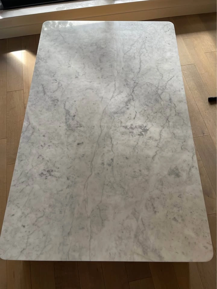 Sundays Form Marble Coffee Table - photo 2