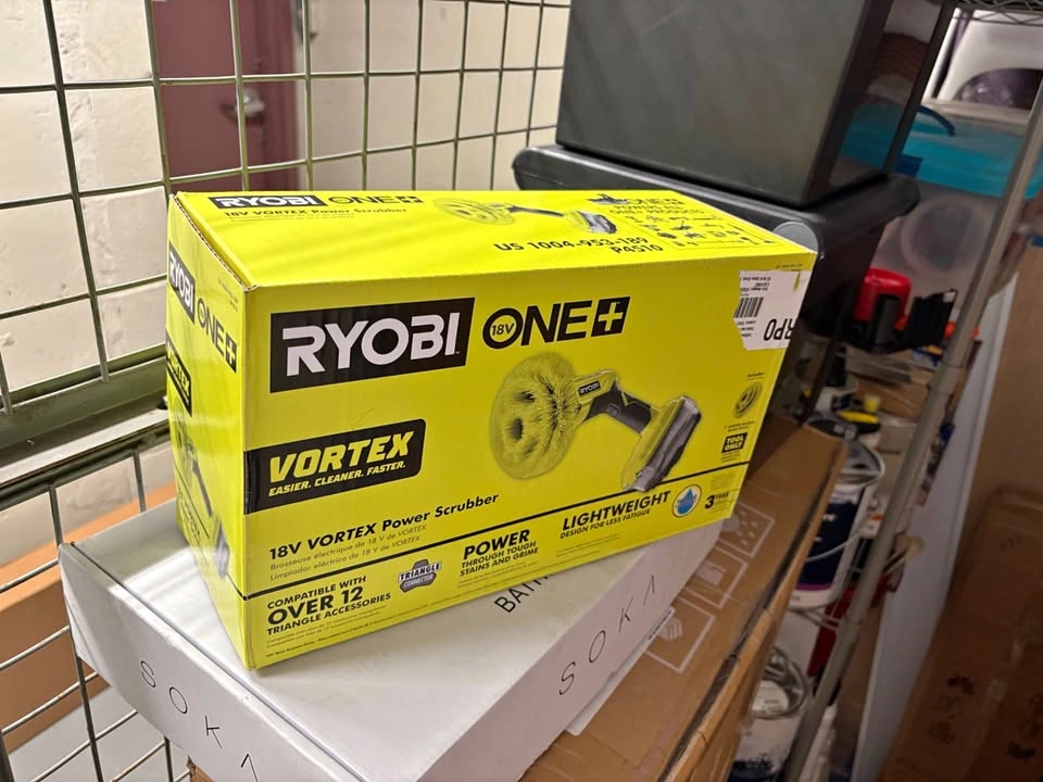 BRAND NEW - RYOBI 18V ONE+ VORTEX Power Scrubber (TOOL ONLY)