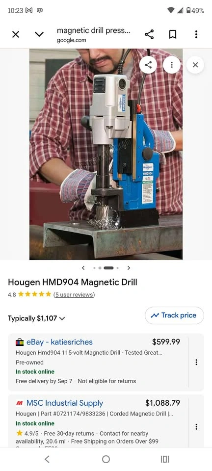 Hougen HMD904 Magnetic Drill Press