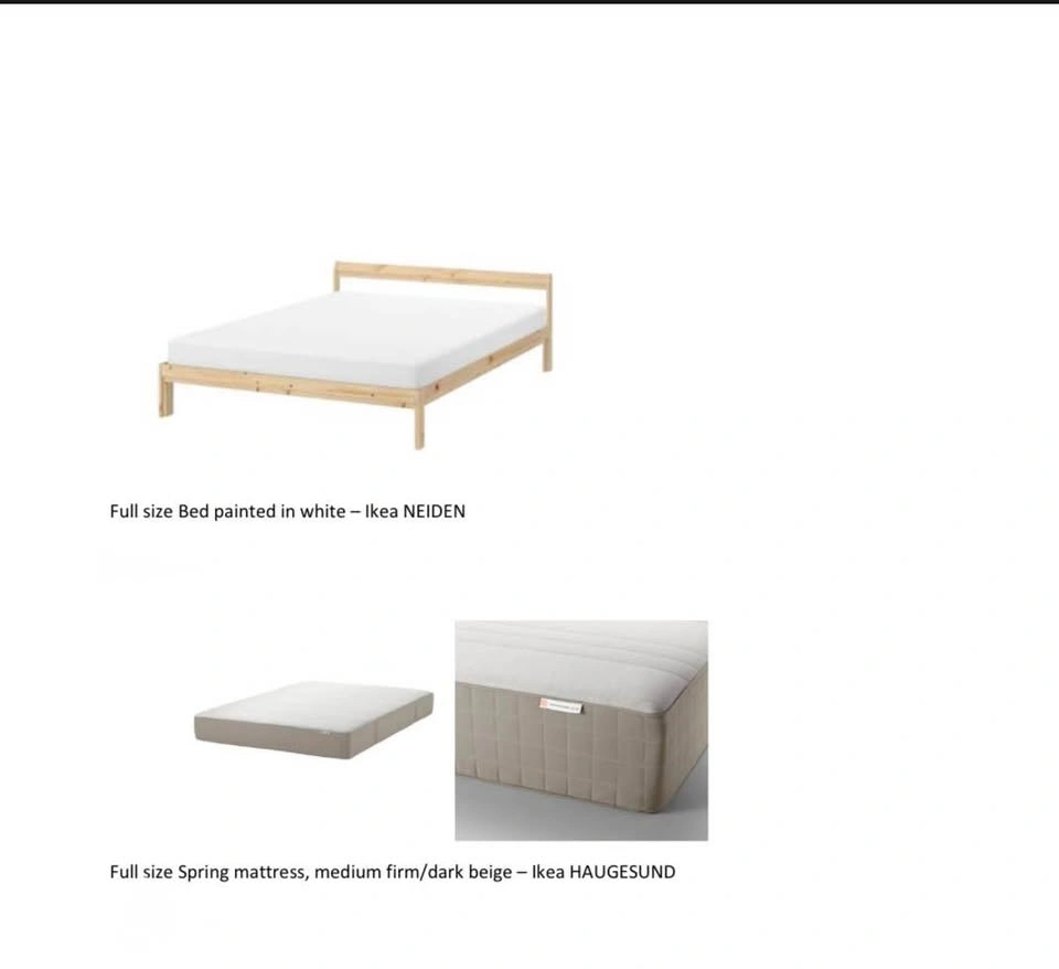 Ikea bed and mattress - photo 5