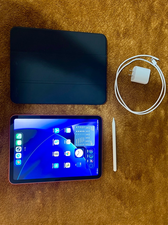 iPad 11th Gen 256GB Wi-Fi – Pink + Apple Pencil USB-C - photo 2