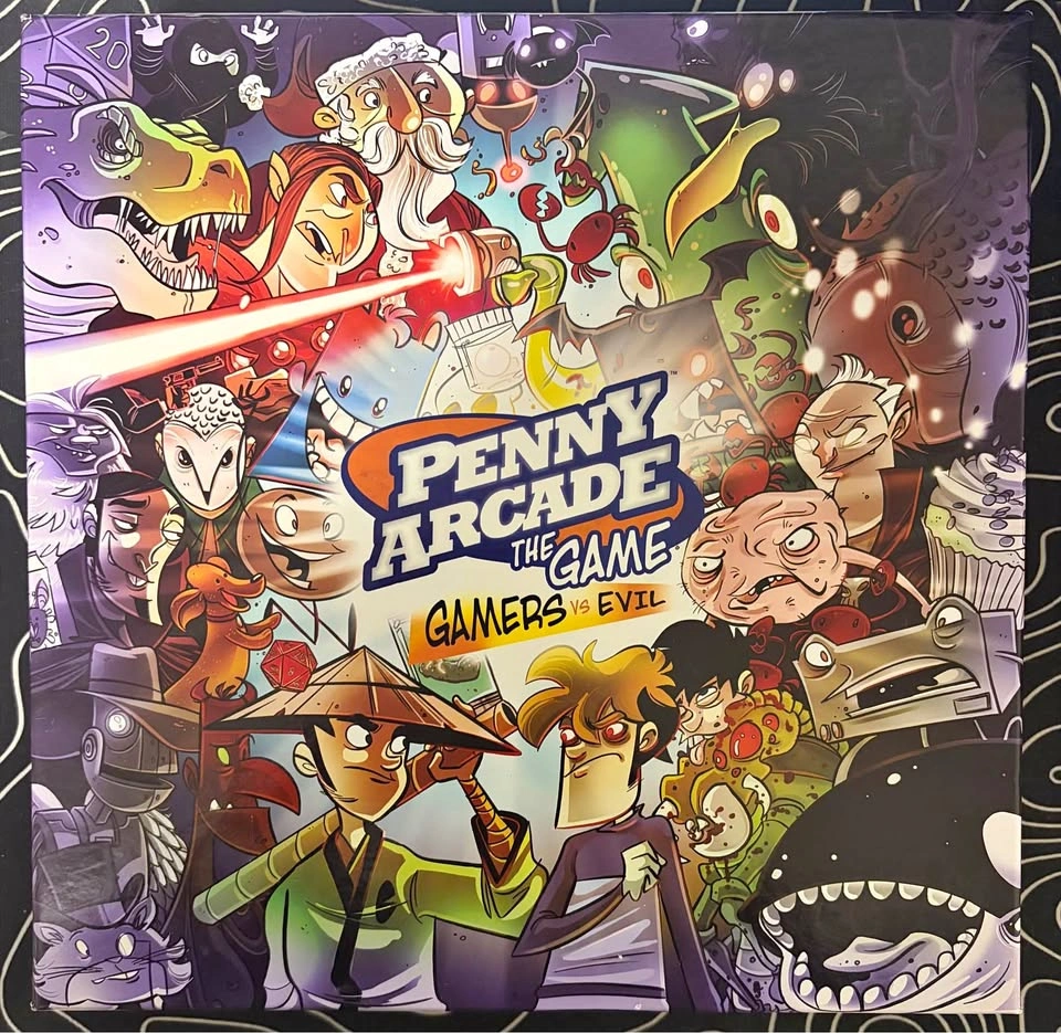 Penny Arcade Gamers vs Evil Board Game - Complete, Great Conditi
