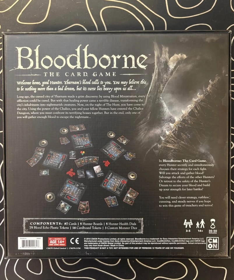 Bloodborne: The Card Game Complete/Great condition - photo 3
