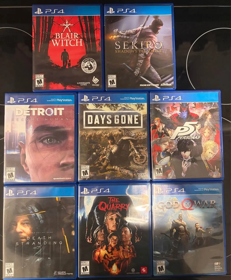 Sony PlayStation 4 (PS4) Game Bundle - 8 Games - photo 2