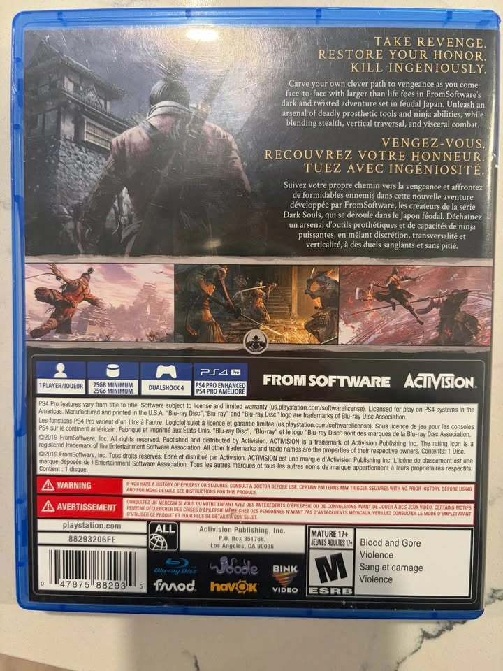 Sekiro: Shadows Die Twice - PlayStation 4 - photo 3
