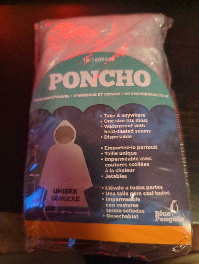 rain poncho