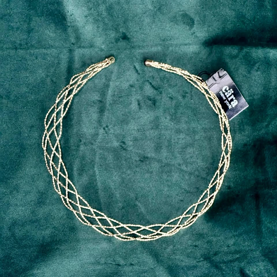 Cara New York Gold-Toned Woven Choker Necklace - photo 2