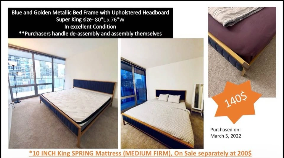 Bed frame with or without mattress - photo 5