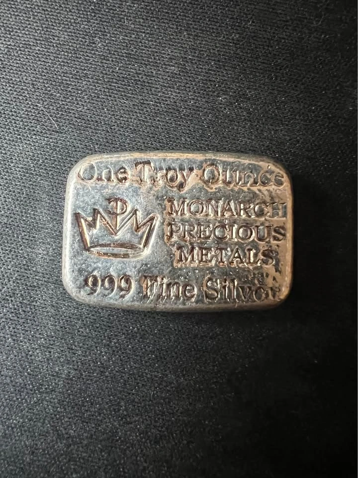 99.9% 1oz Silver Bar