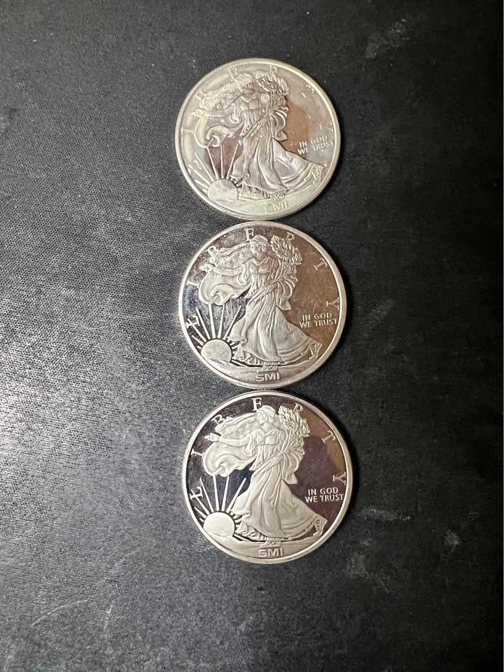 .999 Silver Liberty rounds