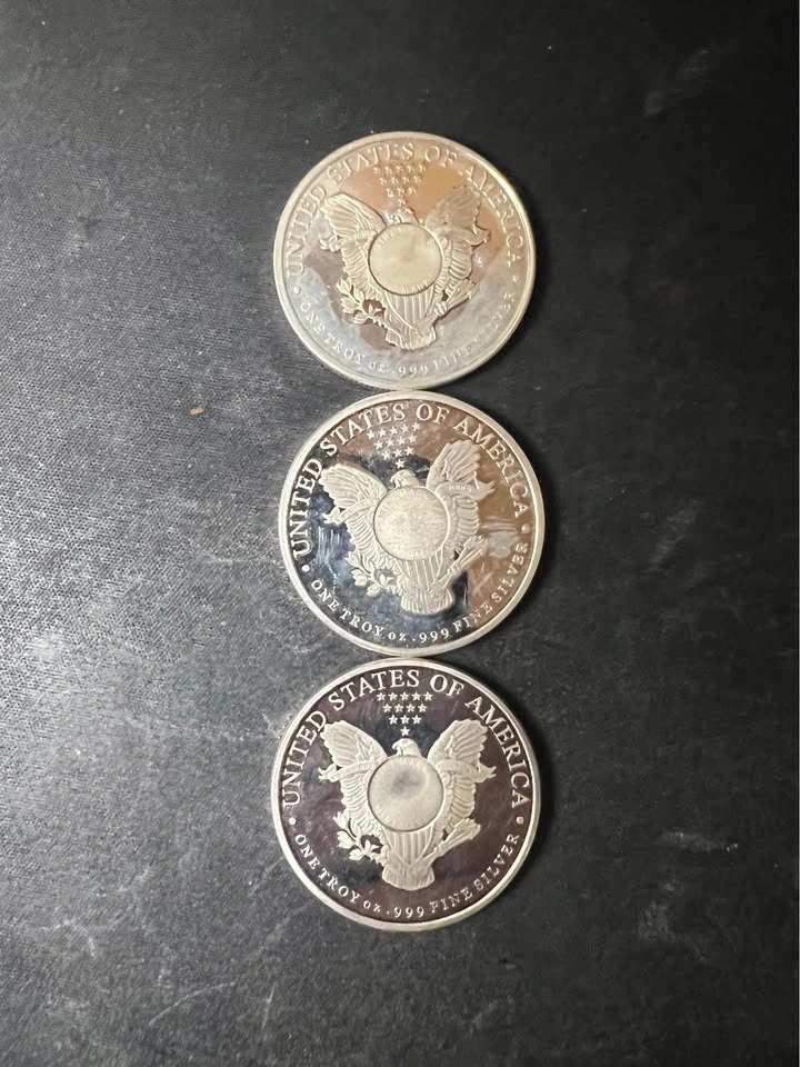 .999 Silver Liberty rounds - photo 2