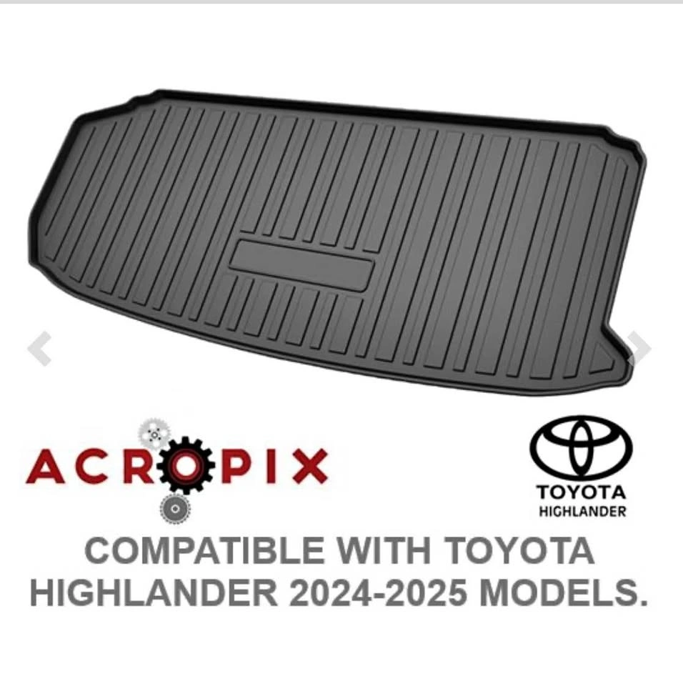 BRAND NEW ACROPIX TRUNK LINER – TOYOTA HIGHLANDER
