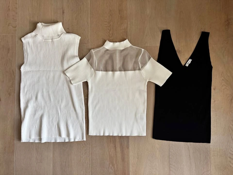 Ribbed Knit Top Bundle