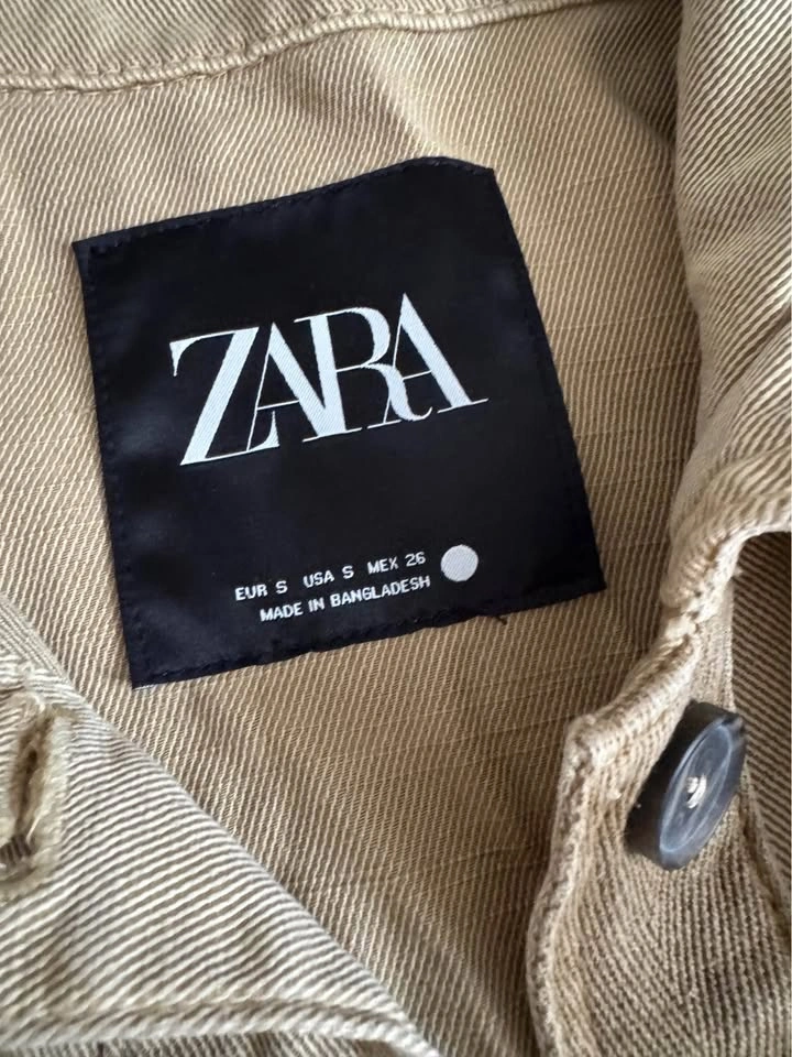 ZARA Button Shirt Jacket - photo 4