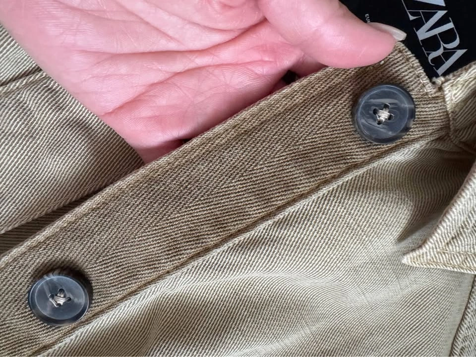 ZARA Button Shirt Jacket - photo 5