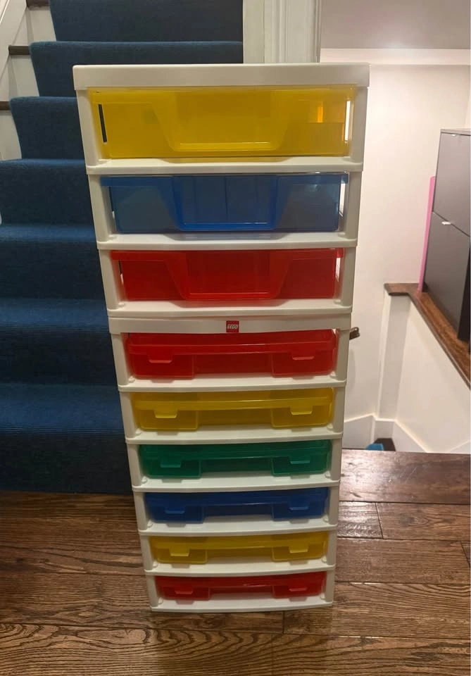 LEGO Storage Organizer System – 2 Units / 9 Drawers & Sorting Ca - photo 2
