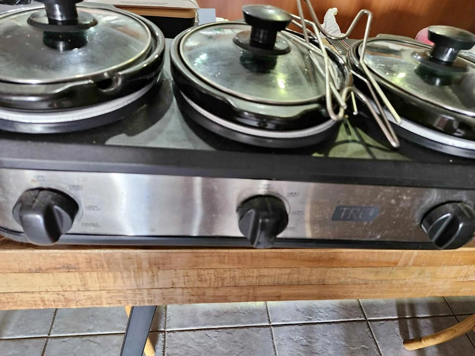 Tru 1.5 QT Triple Crock Buffet Warmer