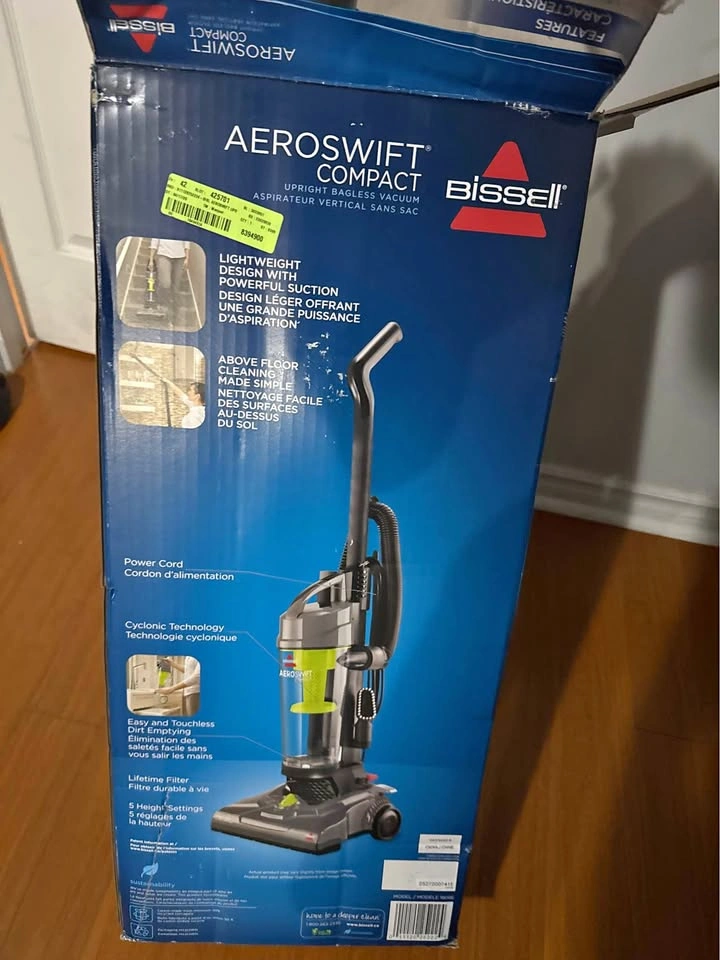 BRAND NEW IN BOX.. Bissell - AeroSwift Compact - Upright Vacuum