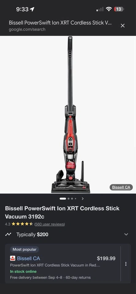 BRAND NEW Bissell Adapt Ion XRT 2-in-1 Cordless Vacuum - photo 2