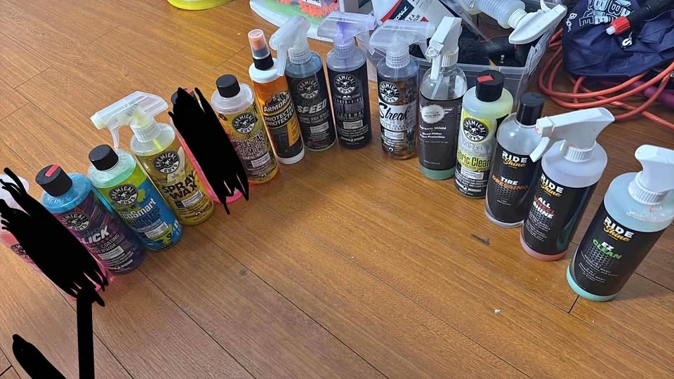 Car detailing products