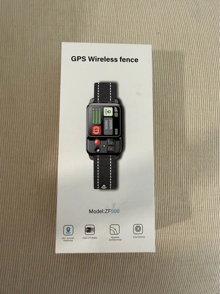 ZF500 GPS Wireless Dog Fence Collar | 49–6,561 ft | 4 Modes - photo 2