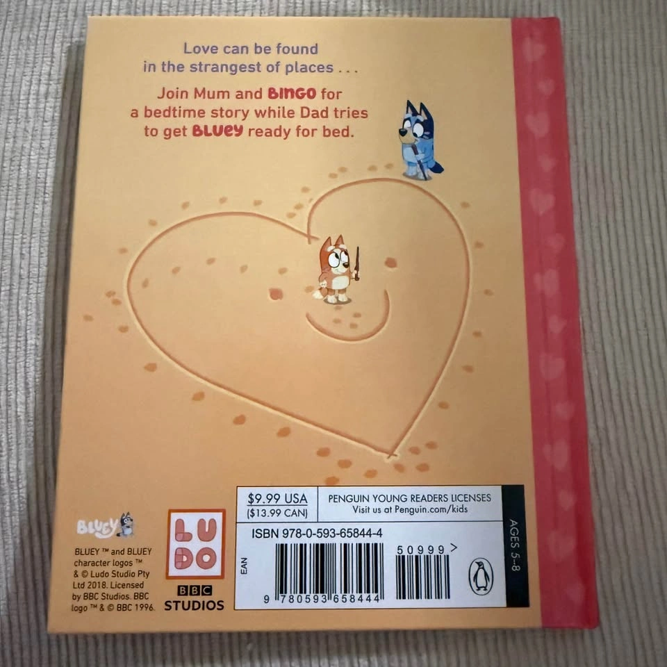 Love from Bluey 💙-Brand New- Hardcover - photo 4