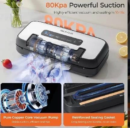 🍅Save Food & Money! Vacuum Sealer - BNIB - photo 2