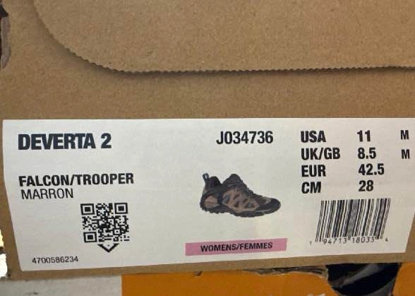 Merrell Deverta 2 Hiking Shoe “Falcon/Trooper” – Women’s Size 11 - photo 4