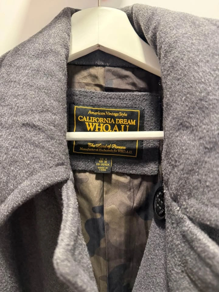 Grey Peacoat - photo 3