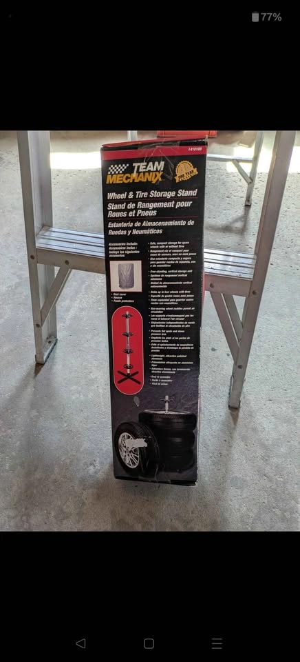 Wheel and Tire Storage Stand - photo 2