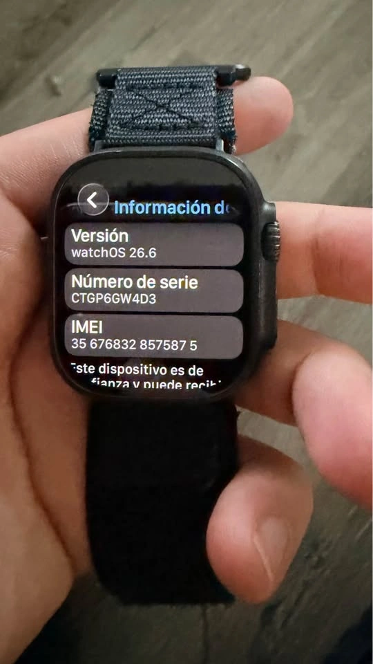 Apple Watch Ultra 3 49mm GPS+Cellular Black Titanium - photo 4