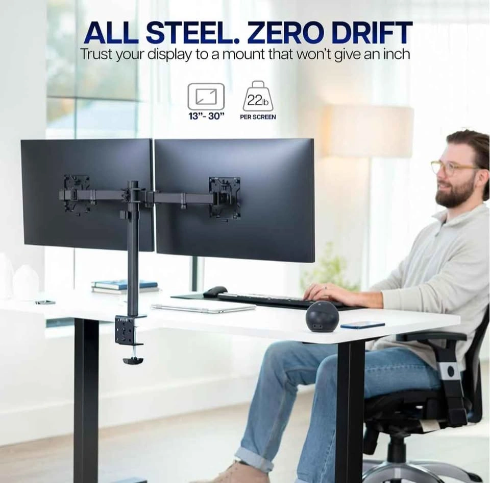 VIVO V002 Dual Monitor Desk Mount Stand (NEW/In Box) - photo 5