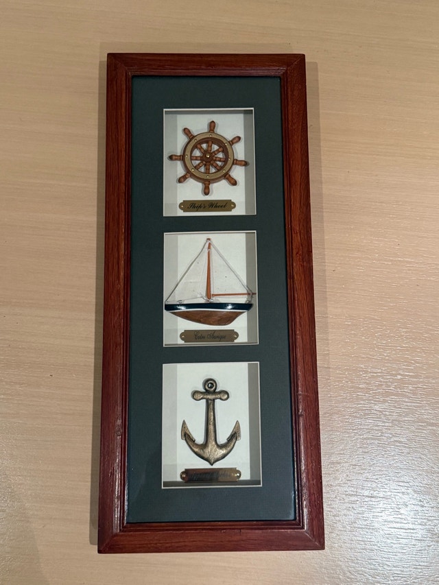 Nautical Shadow Box Wall Decor