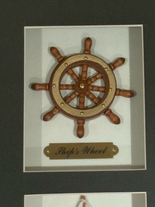 Nautical Shadow Box Wall Decor - photo 2