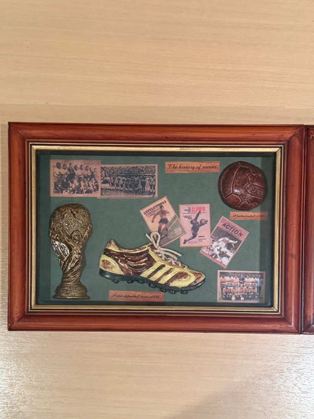 Vintage Sports and Racing Shadow Box Wall Art - photo 2