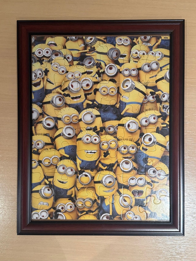 Minions Framed Puzzle