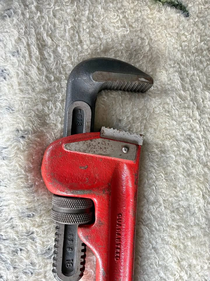 Vintage Craftsman 18” Heavy-Duty Pipe Wrench - Made In USA