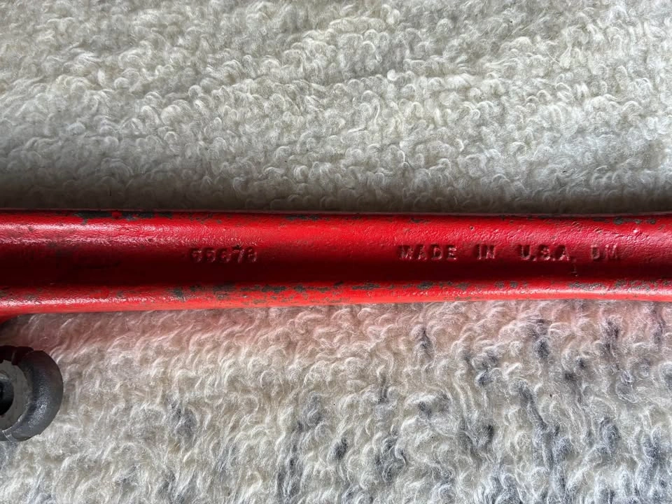 Vintage Craftsman 18” Heavy-Duty Pipe Wrench - Made In USA - photo 3