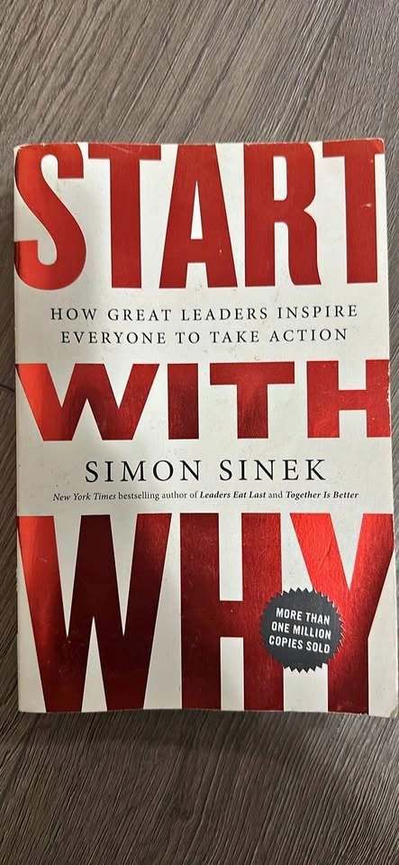 Start With Why by Simon Sinek – Very Good Condition