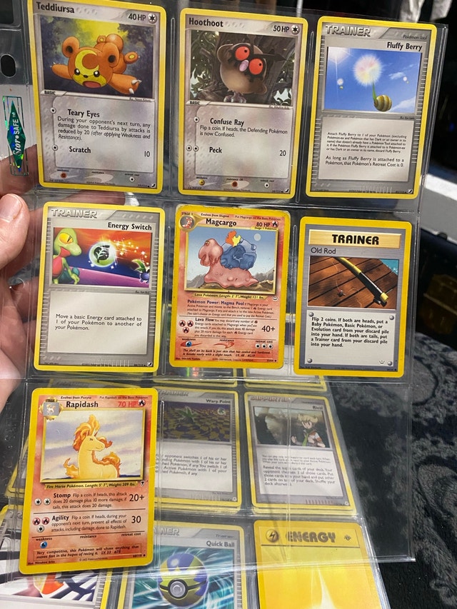 Vintage Pokémon Cards Pile 2