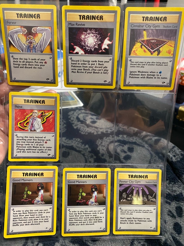 Gym Challenge / Heroes Pokémon Cards